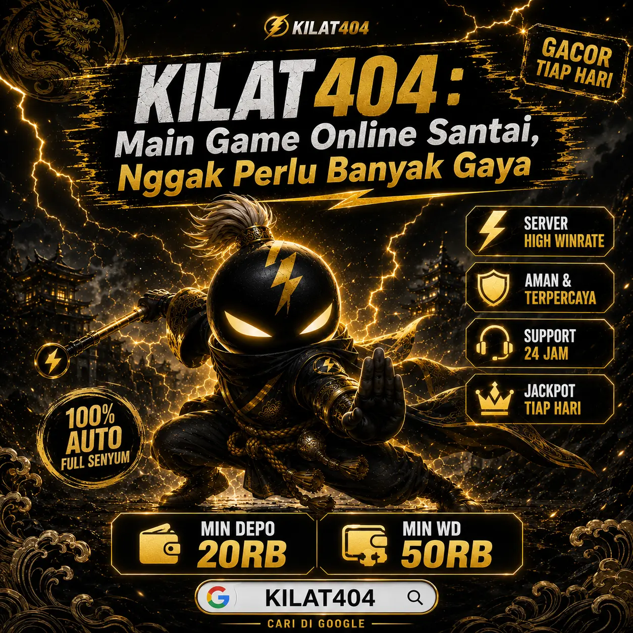 KILAT404 Main Game Online Santai, Nggak Perlu Banyak Gaya